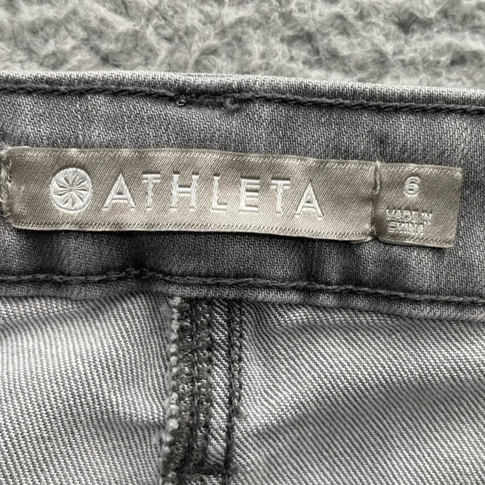 Athleta Jegging Women 6 Gray Sculpting Indie Sportswear Academia Performance Y2k